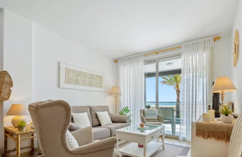 1ª Linea De Playa. Apartamento: La Calma コマルガ エクステリア 写真