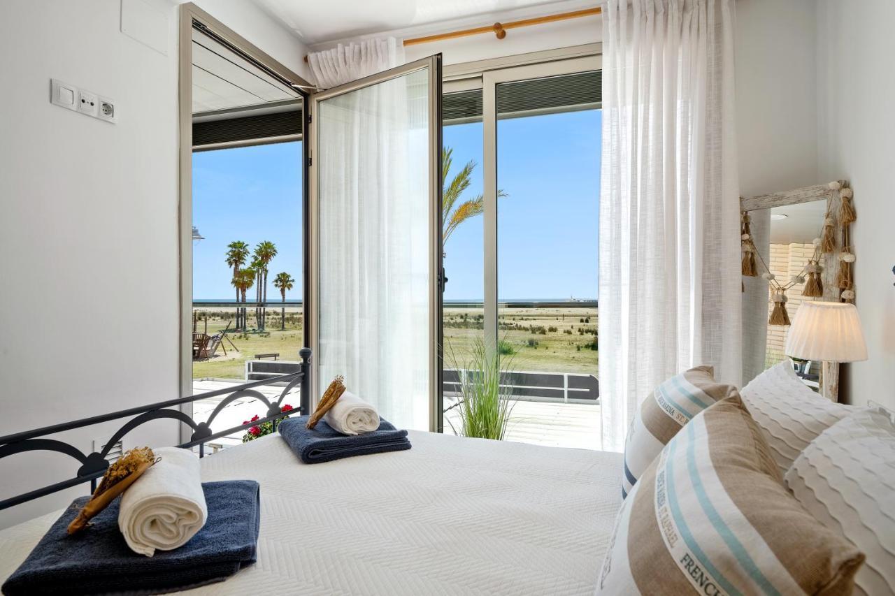 1ª Linea De Playa. Apartamento: La Calma コマルガ エクステリア 写真